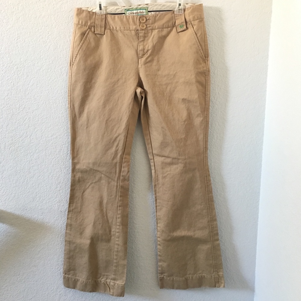 Aeropostale tan flap pocket pants Women’s 13/14